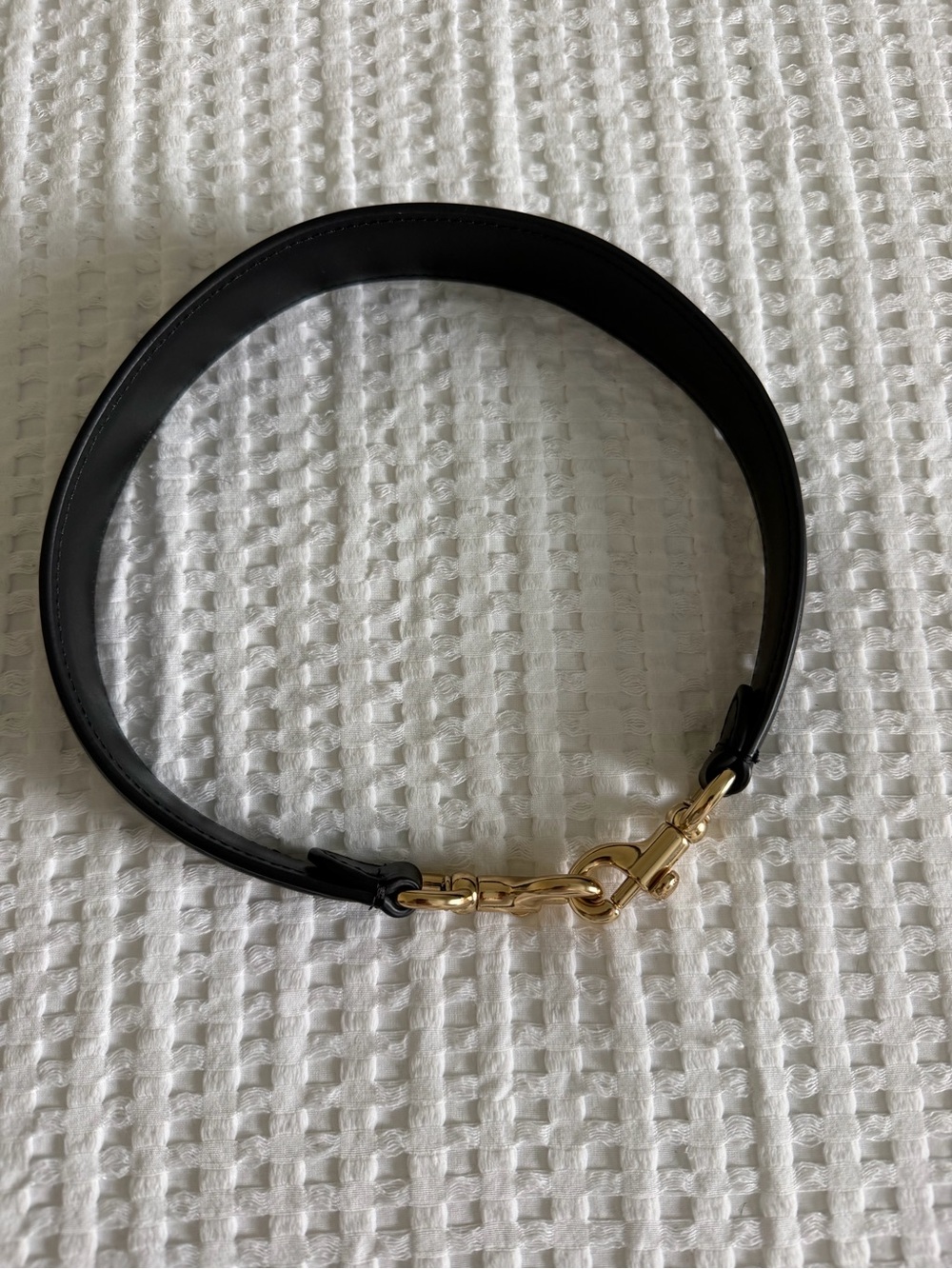 Coach Leather Top Handle Strap